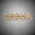 Fiore Oval Chandelier 62'' 74'' - fovolighting