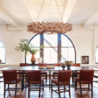 Fiore Oval Chandelier 62'' 74'' - fovolighting