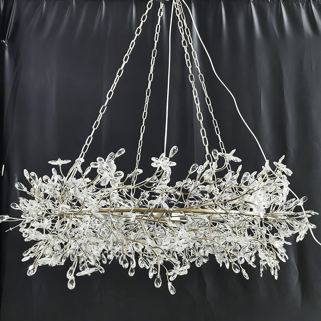 Fiore Oval Chandelier - fovolighting