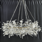 Fiore Oval Chandelier - fovolighting