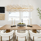Fiore Oval Chandelier - fovolighting