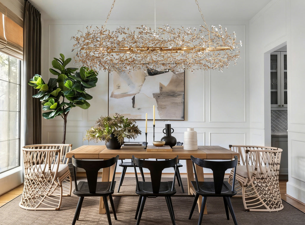 Fiore Oval Chandelier - fovolighting