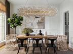 Fiore Oval Chandelier - fovolighting
