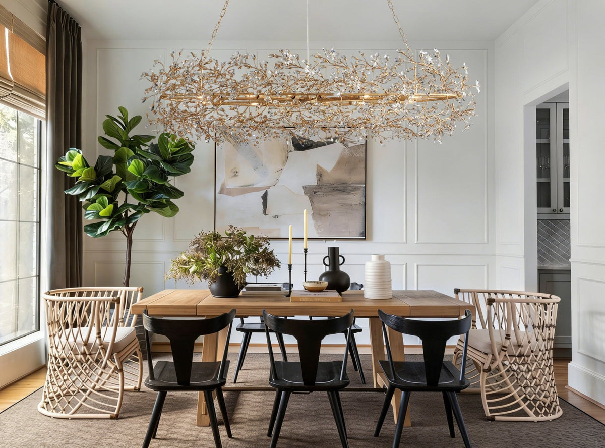 Fiore Oval Chandelier - fovolighting