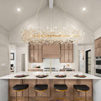 Fiore Oval Chandelier - fovolighting