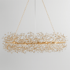 Fiore Oval Chandelier - fovolighting