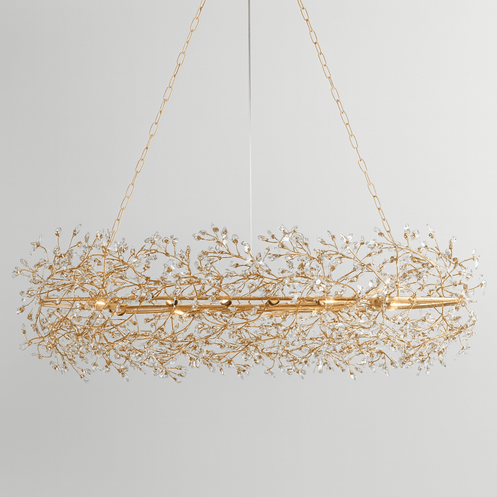 Fiore Oval Chandelier - fovolighting