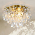 Florence Glass Flush Mount - fovolighting