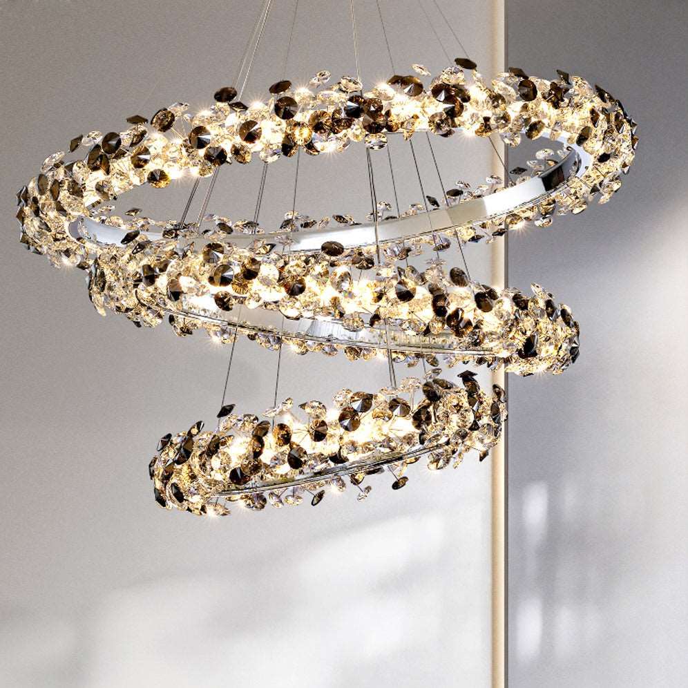 Gardo Crystal Modern Chandelier - fovolighting