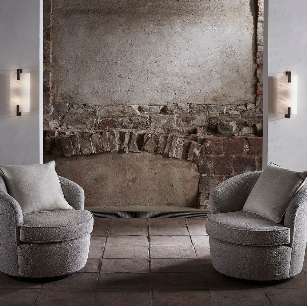 Garrett Alabaster Selene Wall Sconce - fovolighting
