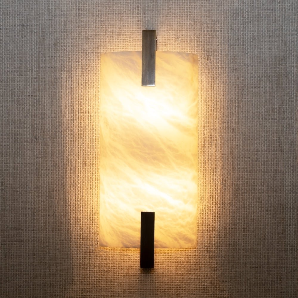 Garrett Alabaster Selene Wall Sconce - fovolighting
