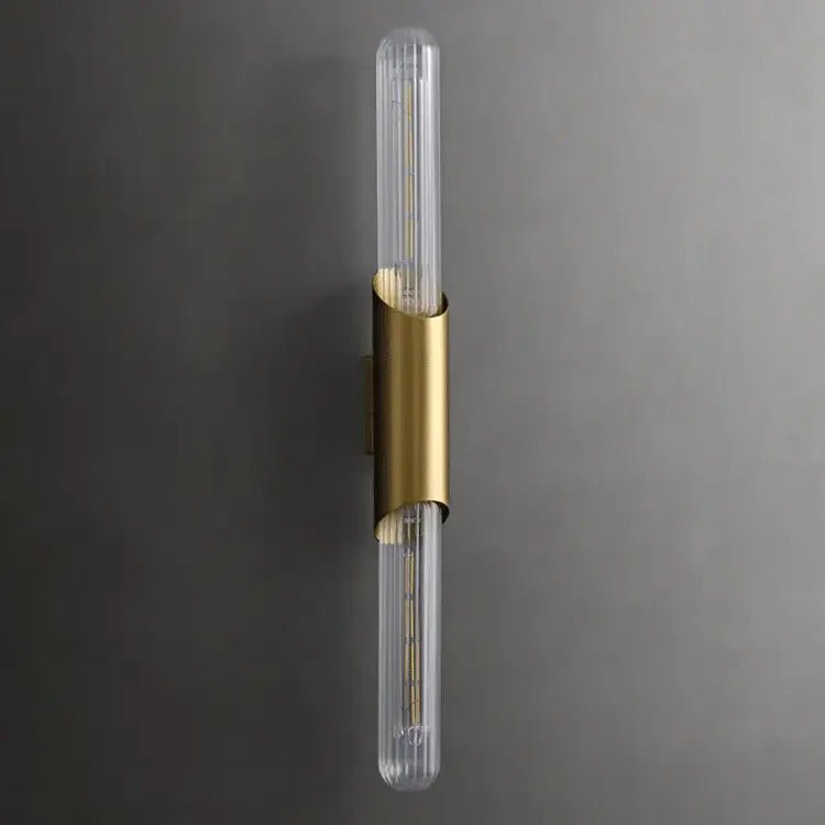 Geneva Brass Wall Sconce - fovolighting