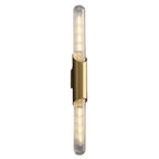 Geneva Brass Wall Sconce - fovolighting