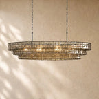 Ghiacci Oval Chandelier