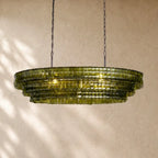 Ghiacci Oval Chandelier