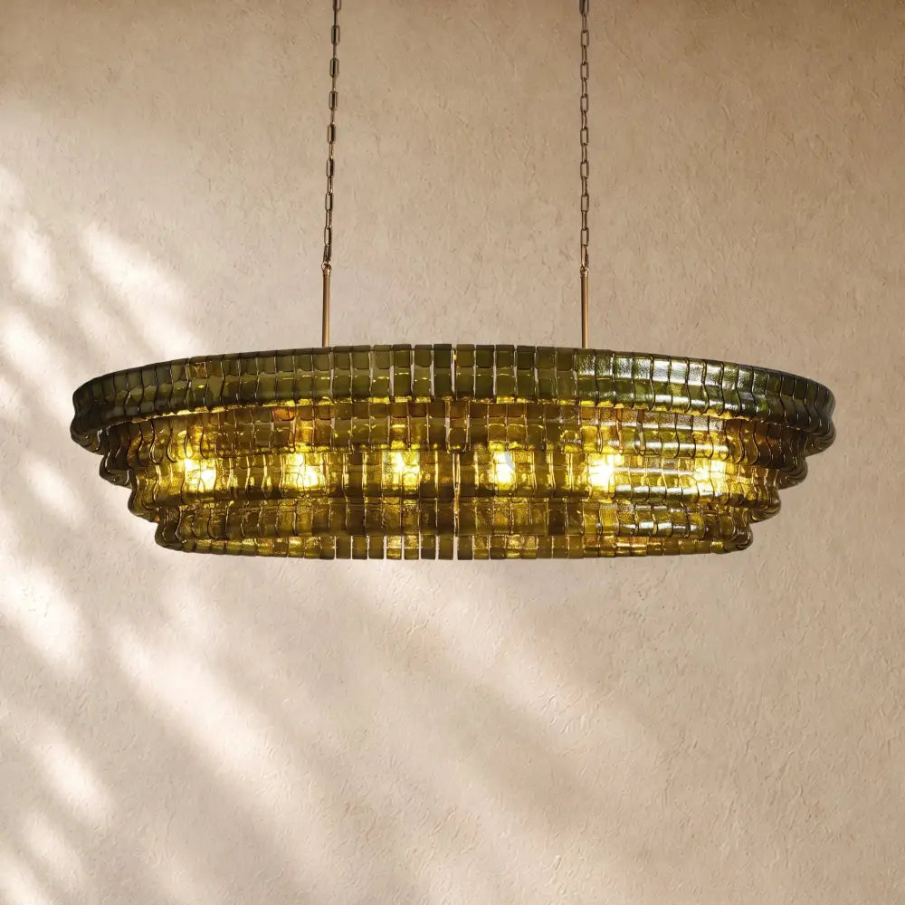 Ghiacci Oval Chandelier