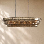 Ghiacci Oval Chandelier