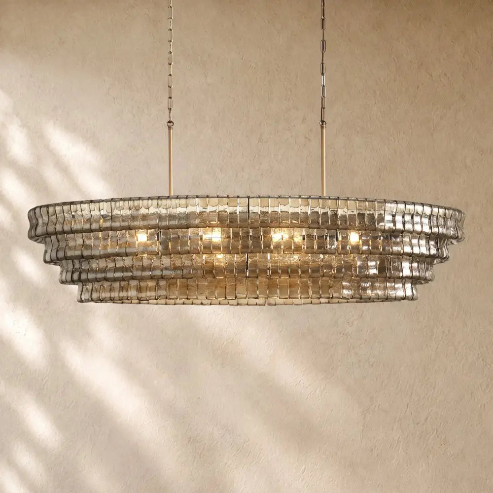 Ghiacci Oval Chandelier