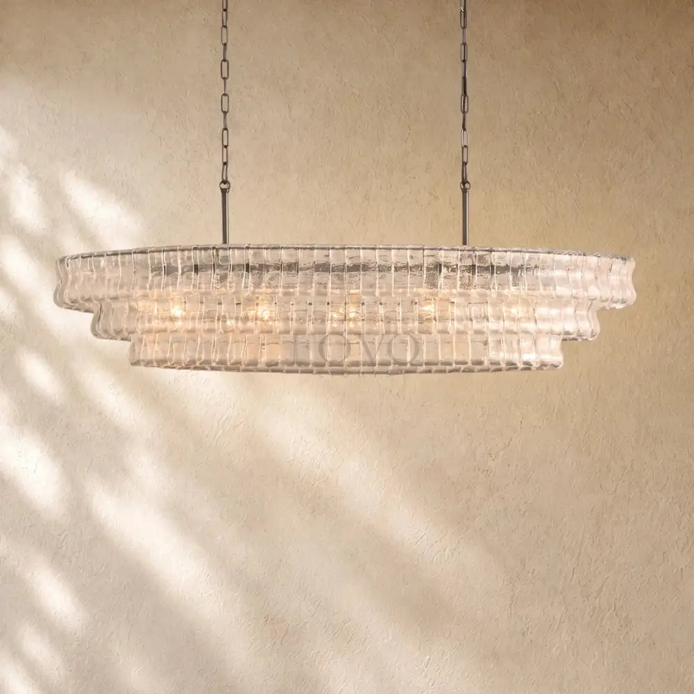Ghiacci Oval Chandelier