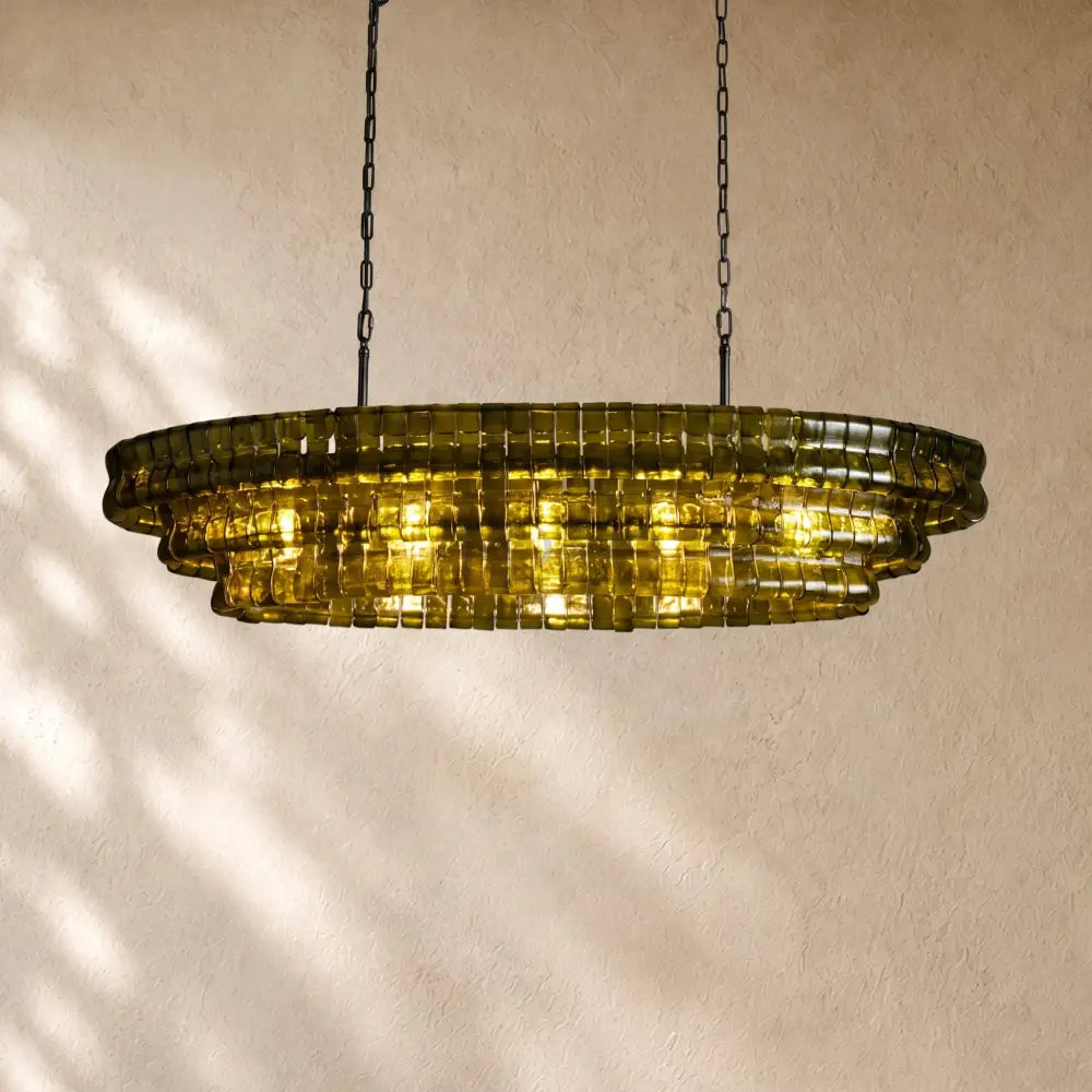 Ghiacci Oval Chandelier