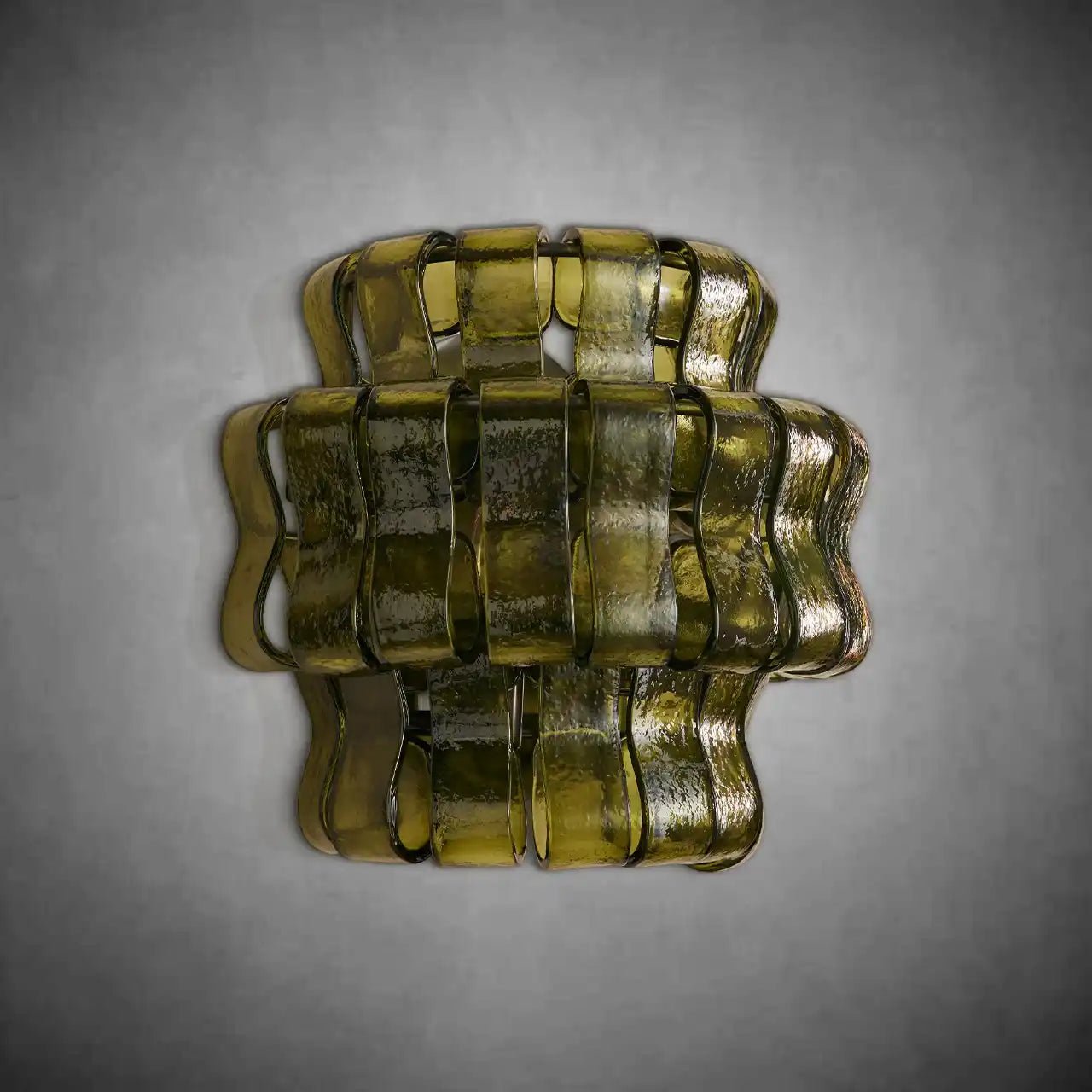 Ghiaccio Glass Wall Sconce - fovolighting