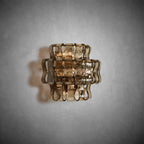 Ghiaccio Glass Wall Sconce - fovolighting