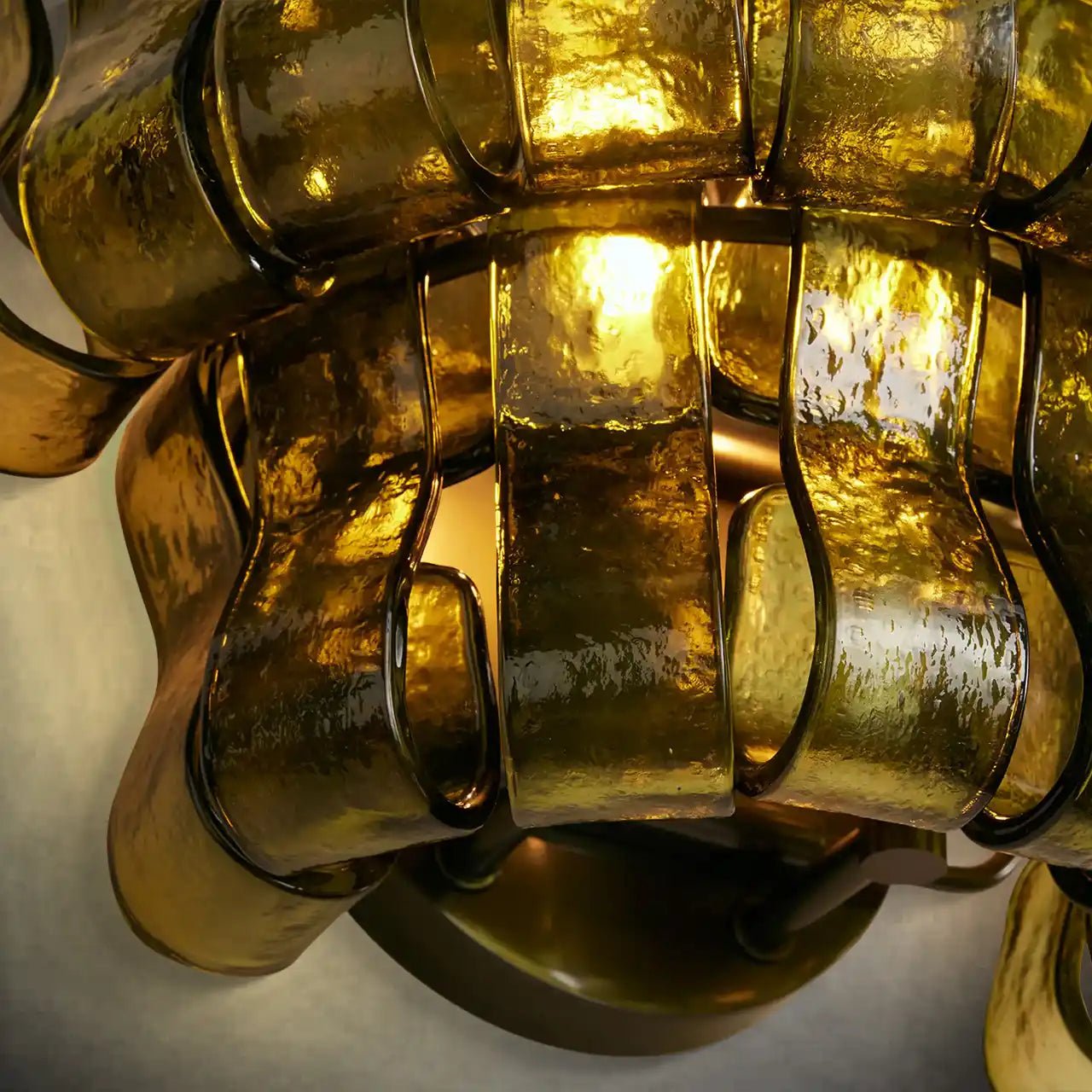 Ghiaccio Glass Wall Sconce - fovolighting