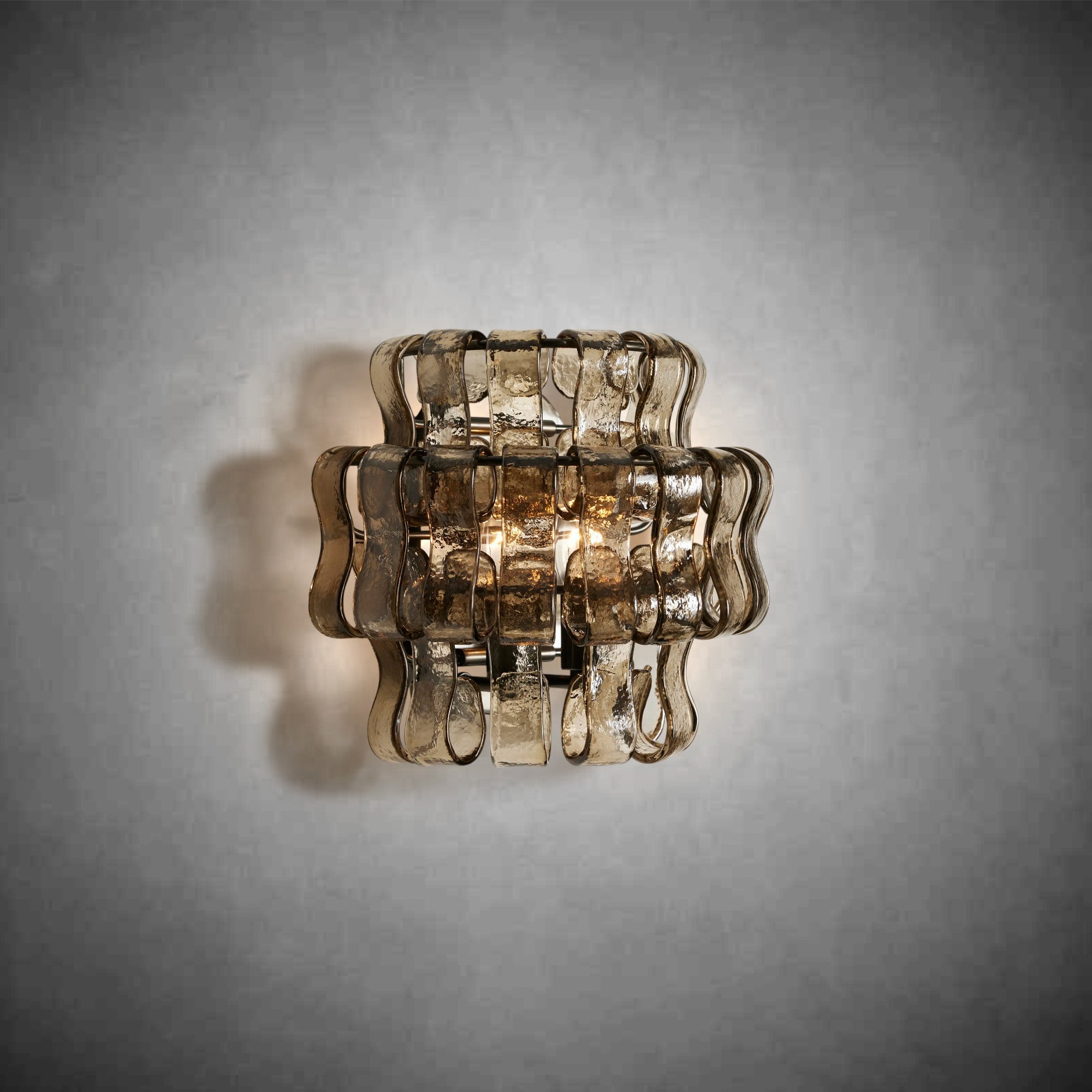 Ghiaccio Glass Wall Sconce - fovolighting