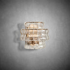 Ghiaccio Glass Wall Sconce - fovolighting