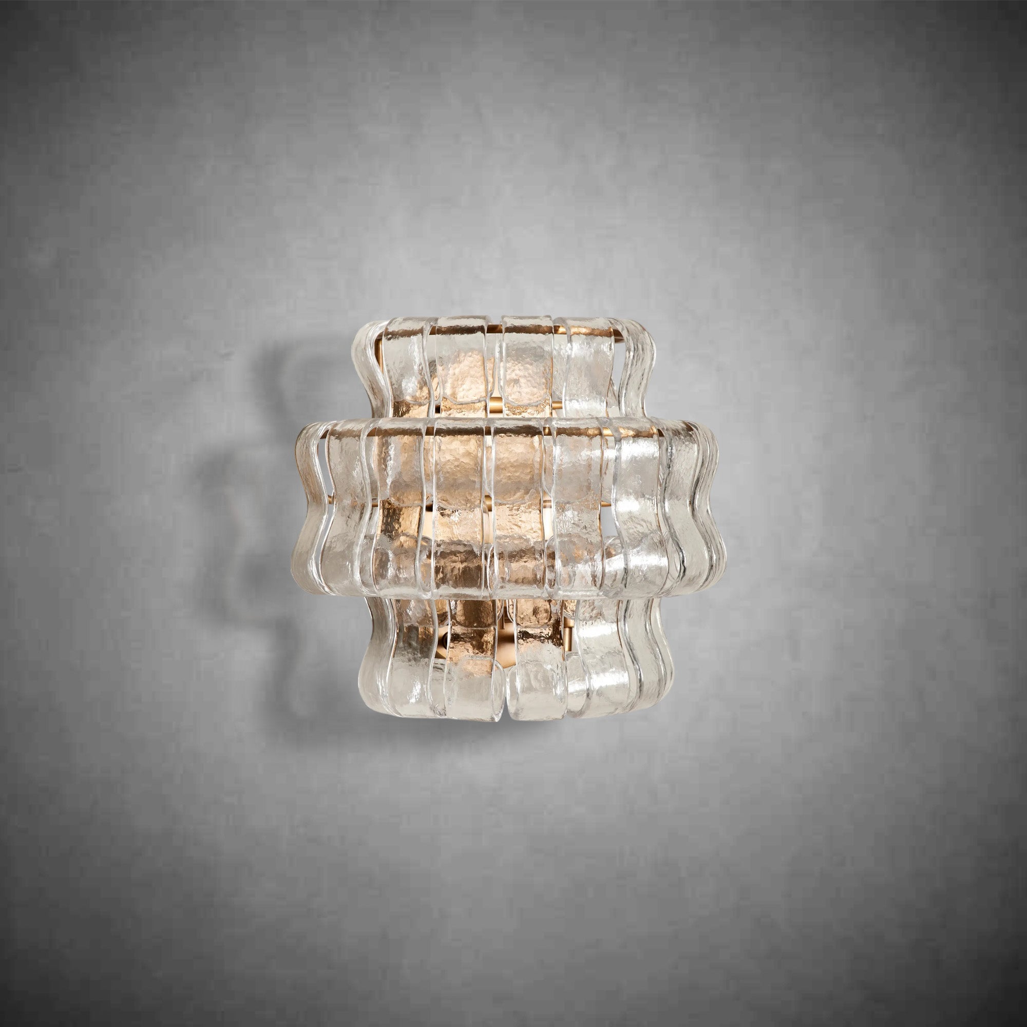 Ghiaccio Glass Wall Sconce - fovolighting