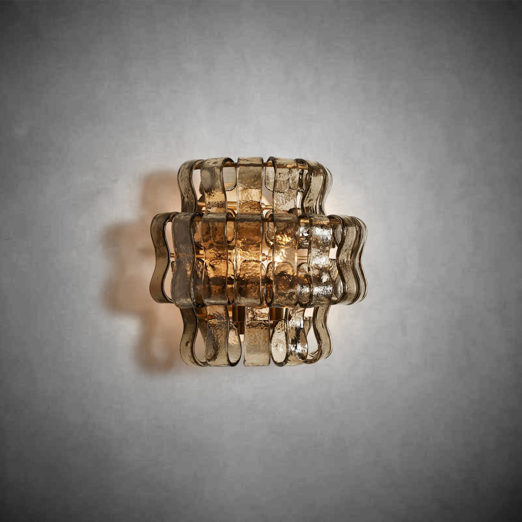 Ghiaccio Glass Wall Sconce - fovolighting
