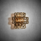 Ghiaccio Glass Wall Sconce - fovolighting