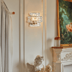 Ghiaccio Glass Wall Sconce - fovolighting