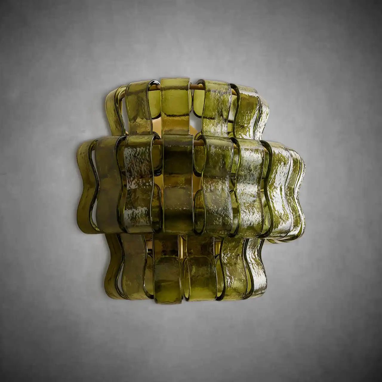 Ghiaccio Glass Wall Sconce - fovolighting