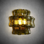 Ghiaccio Glass Wall Sconce - fovolighting