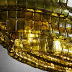 Ghiaccio Oval Chandelier 54"W/65"W - Merlinlamps
