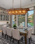 Ghiaccio Oval Chandelier - fovolighting