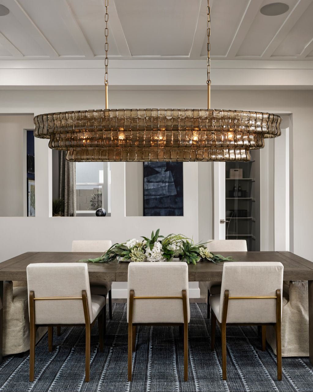 Ghiaccio Oval Chandelier - fovolighting
