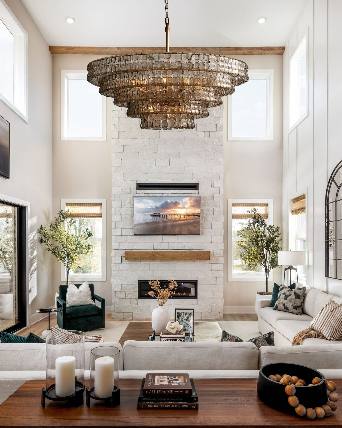 Ghiaccio Round Chandelier - fovolighting