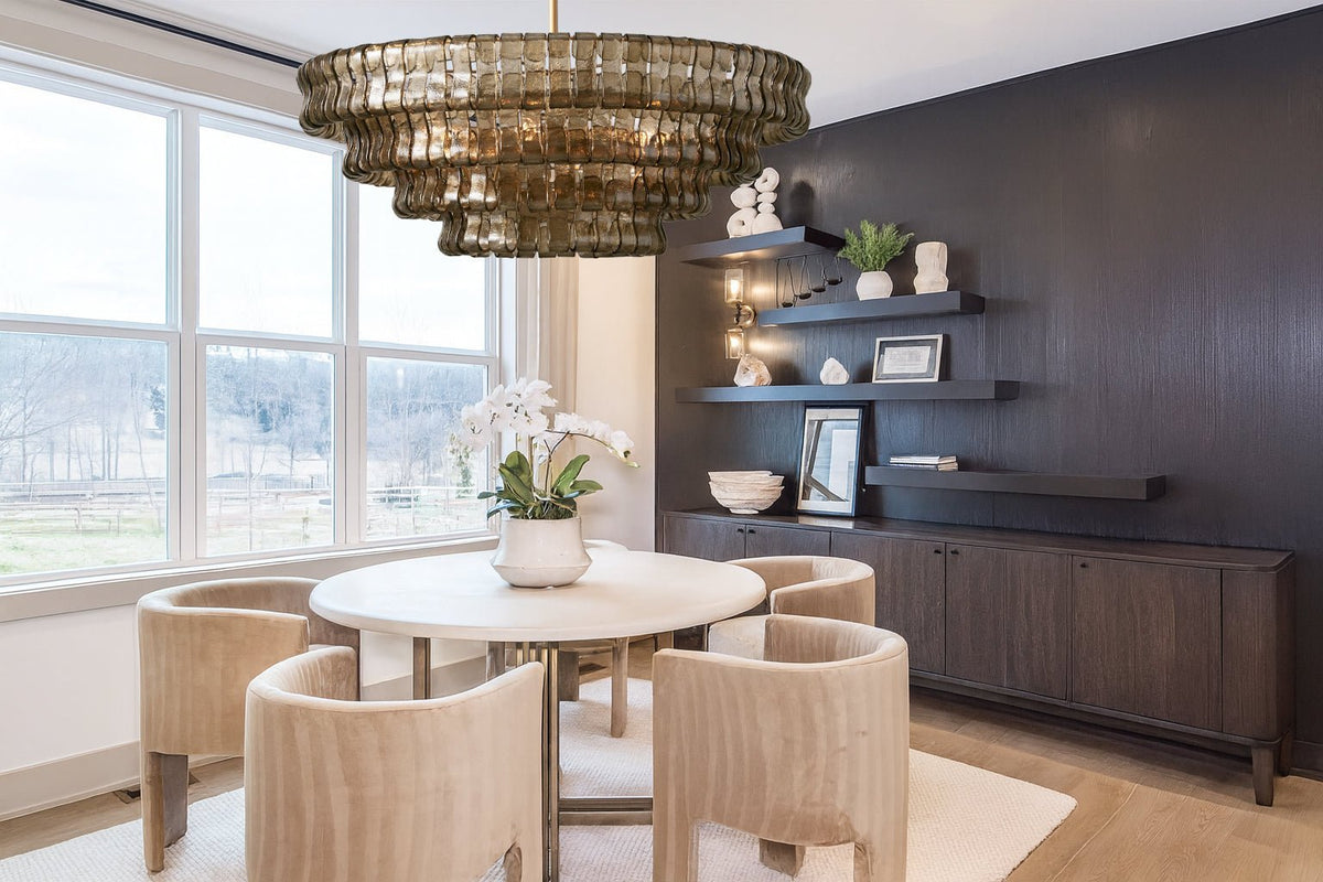 Ghiaccio Round Chandelier - fovolighting