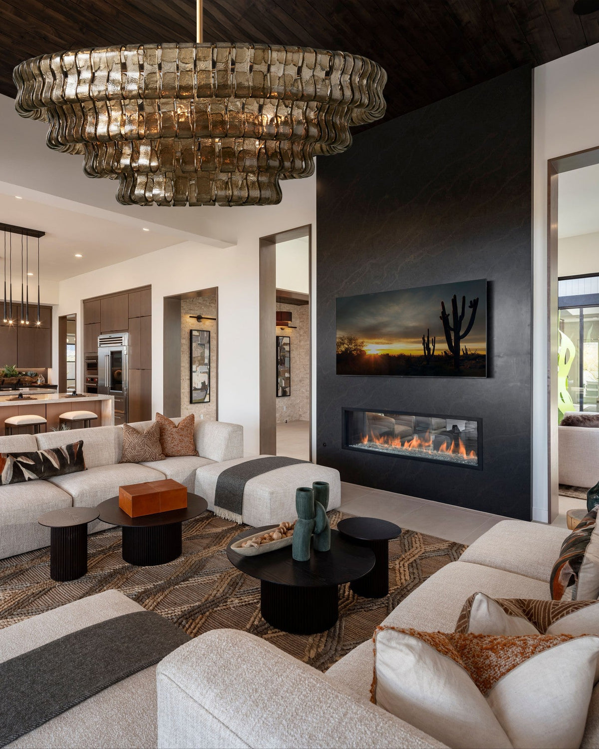Ghiaccio Round Chandelier - fovolighting