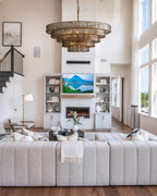 Ghiaccio Round Chandelier - fovolighting