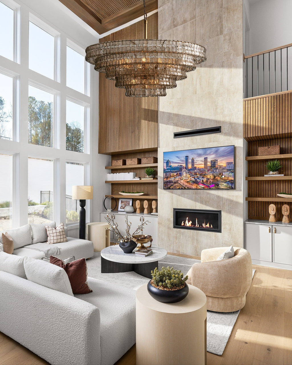 Ghiaccio Round Chandelier - fovolighting