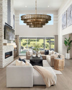 Ghiaccio Round Chandelier - fovolighting