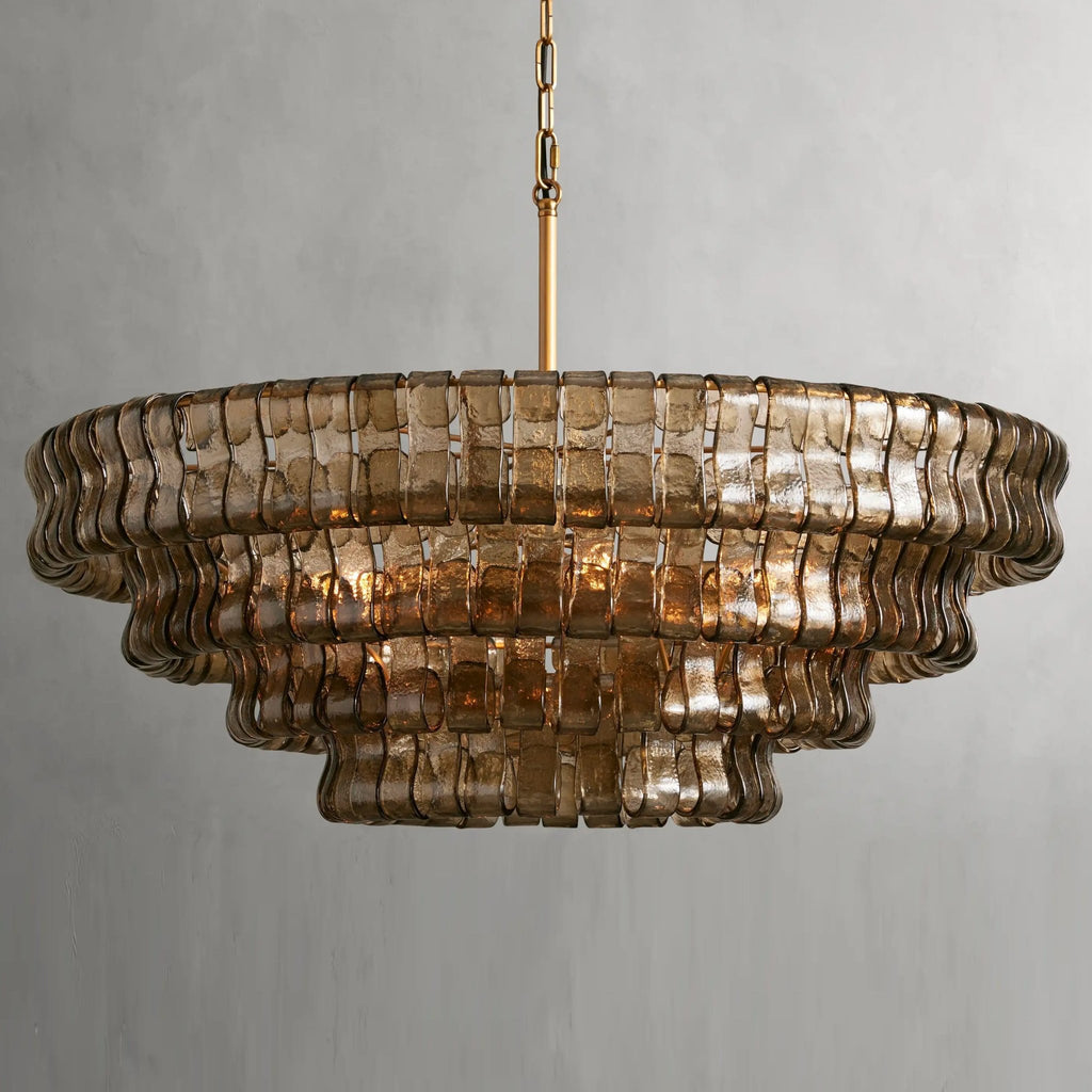 Ghiaccio Round Chandelier - fovolighting