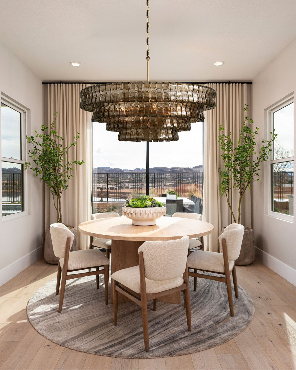 Ghiaccio Round Chandelier - fovolighting
