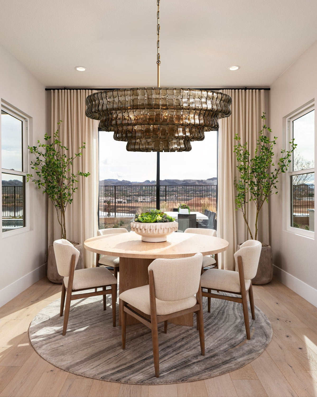 Ghiaccio Round Chandelier - fovolighting