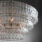 Ghiaccio Round Glass Chandelier - fovolighting
