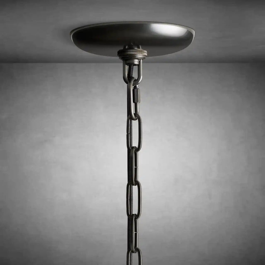 Ghiaccio Round Glass Chandelier - fovolighting