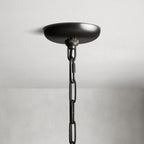 Ghiaccio Round Glass Chandelier - fovolighting